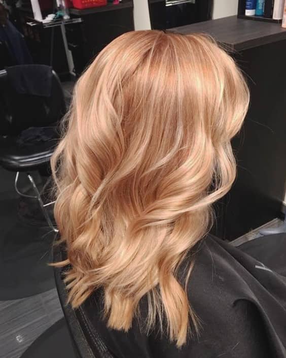 capelli biondo fragola