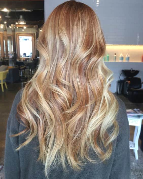 colore capelli biondo fragola