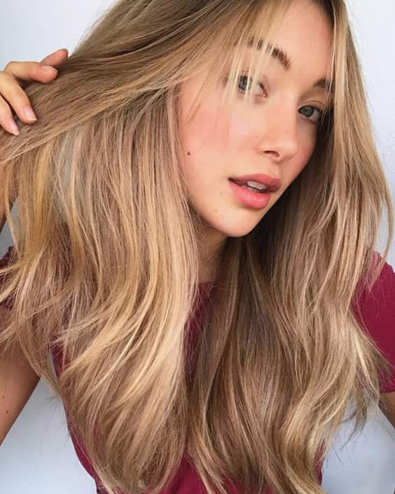 colore capelli honey blonde